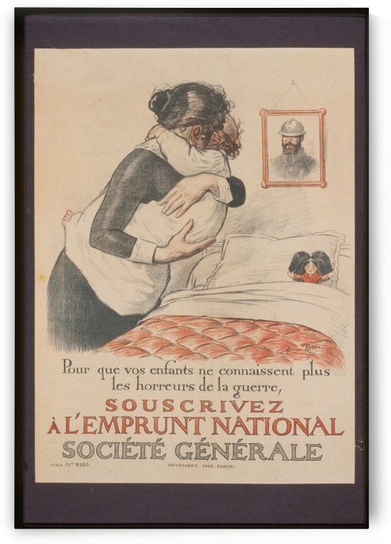 Vintage---Protect-the-infants by VINTAGE POSTER
