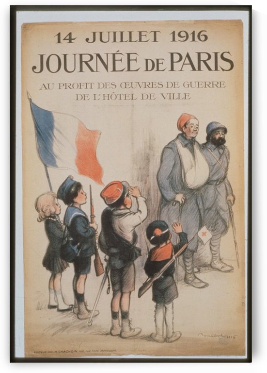 Vintage---Saluting-soldiers by VINTAGE POSTER