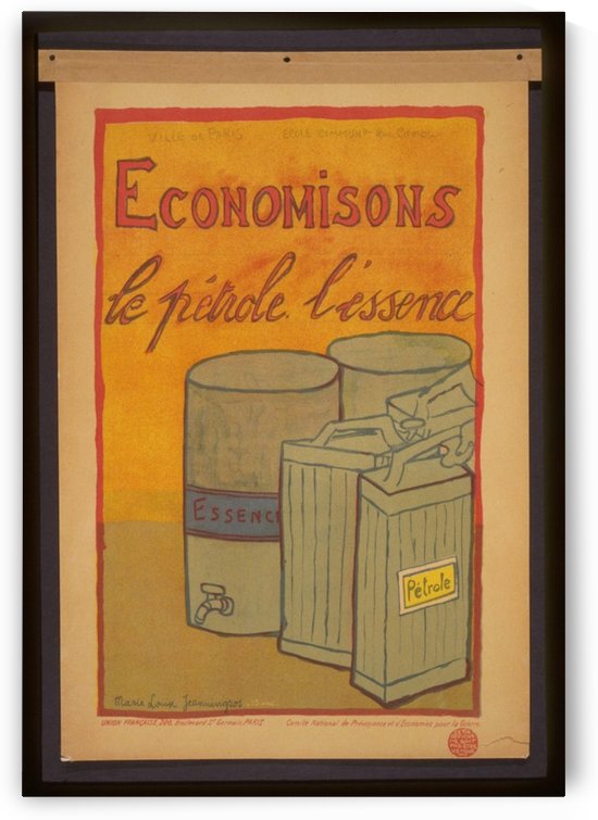 Vintage---Save-Petrol by VINTAGE POSTER