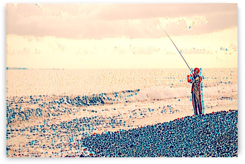 The Man and the Rod by Paint me Indonesia