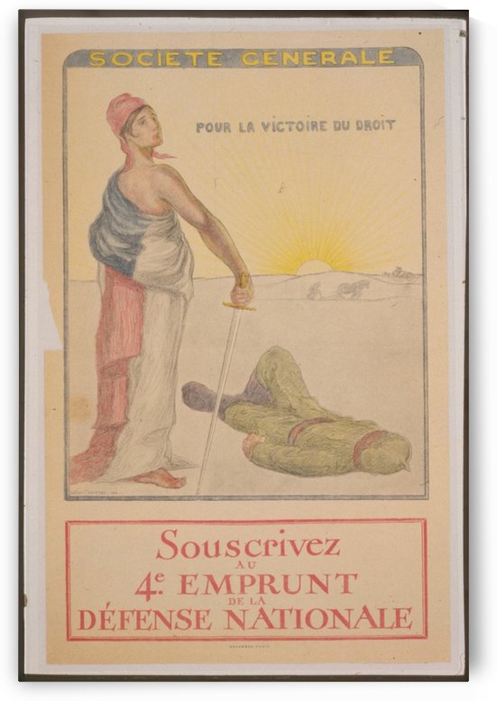 Vintage---Slain-Soldier by VINTAGE POSTER