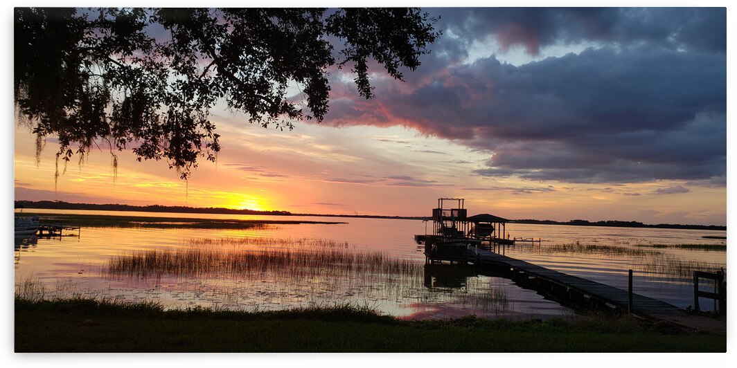 Sunset At The Lake by Eli Arroyo
