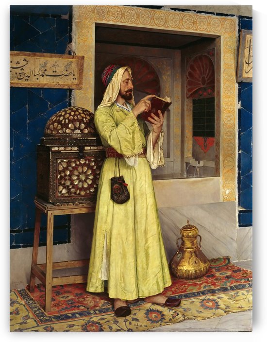An Arab Reading by Osman Hamdi Bey