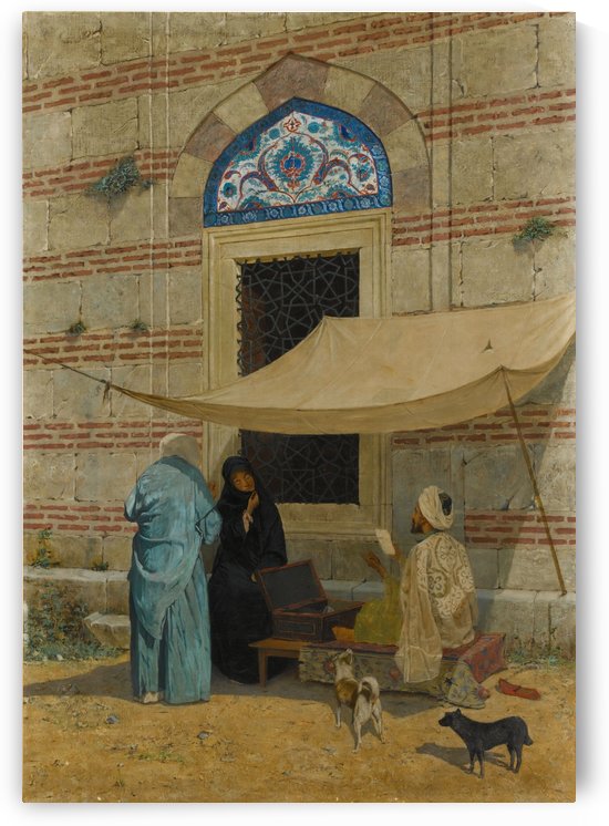 Arzuhalci Public Scribe by Osman Hamdi Bey