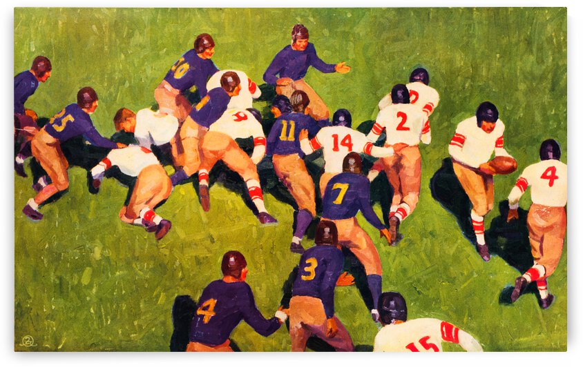 1927 Sunny Day at the Game by Row One Brand