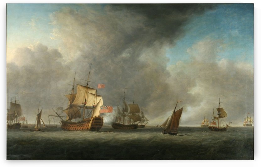Vessels of the East India Company and Other Ships by Dominic Serres