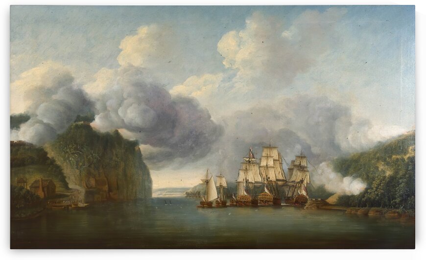 Forcing a Passage of the Hudson by Dominic Serres