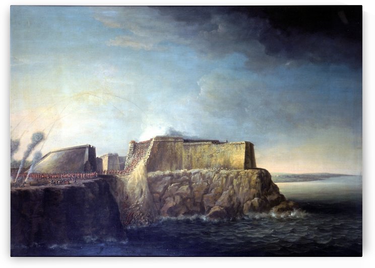 Storming of Morro Castle by Dominic Serres