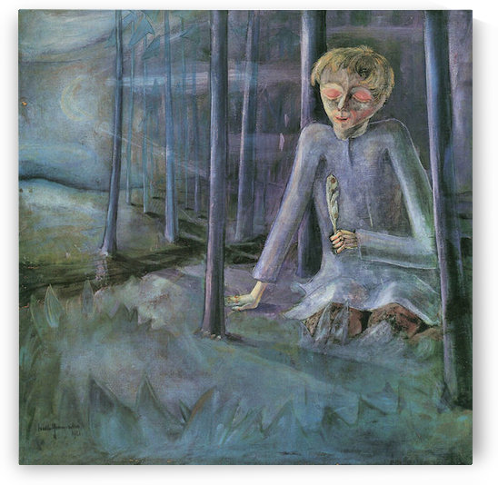 Dreaming boy by Walter Gramatte