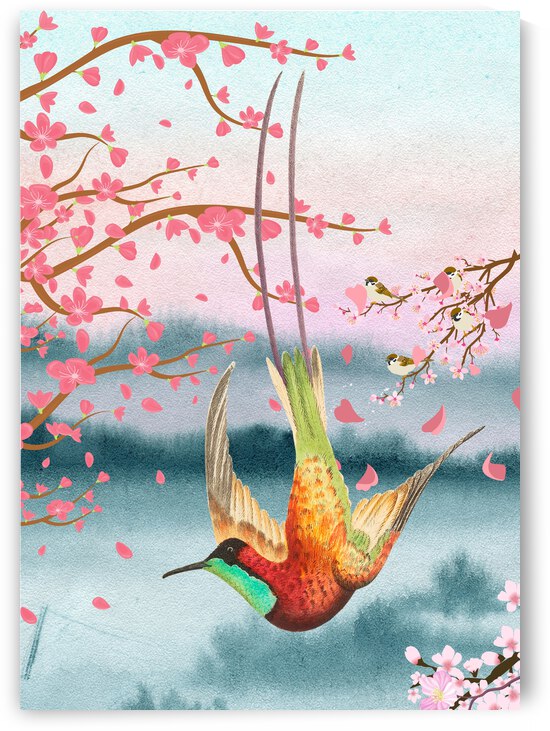 Gliding  Bird by Ashira Designs