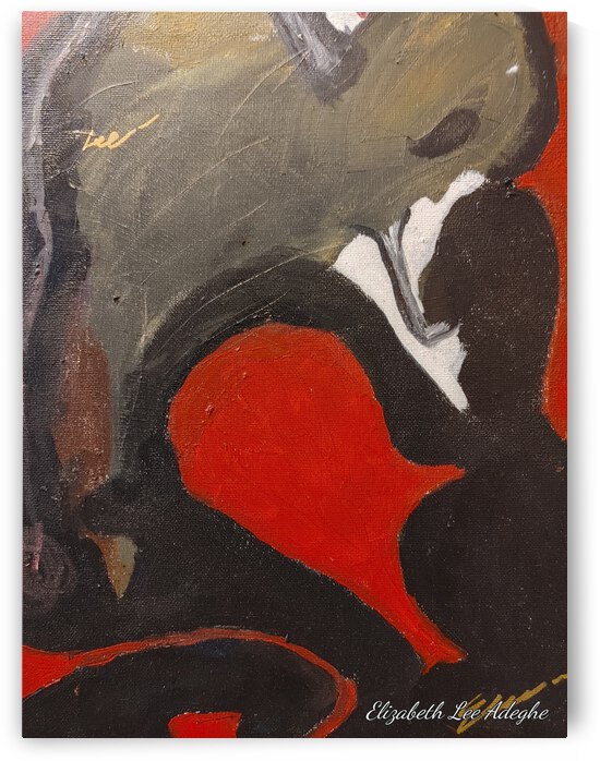 Father And Child   by Elizabeth Lee Adeghe
