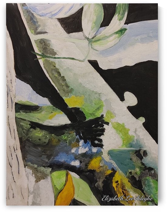 African woods by Elizabeth Lee Adeghe