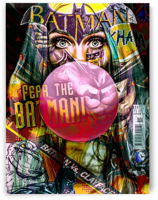 LA BATMAN by FANNY artiste peintre