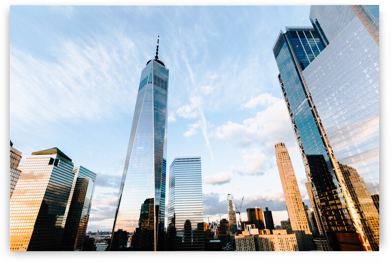 skyscrapers building new york city by GrapyArt