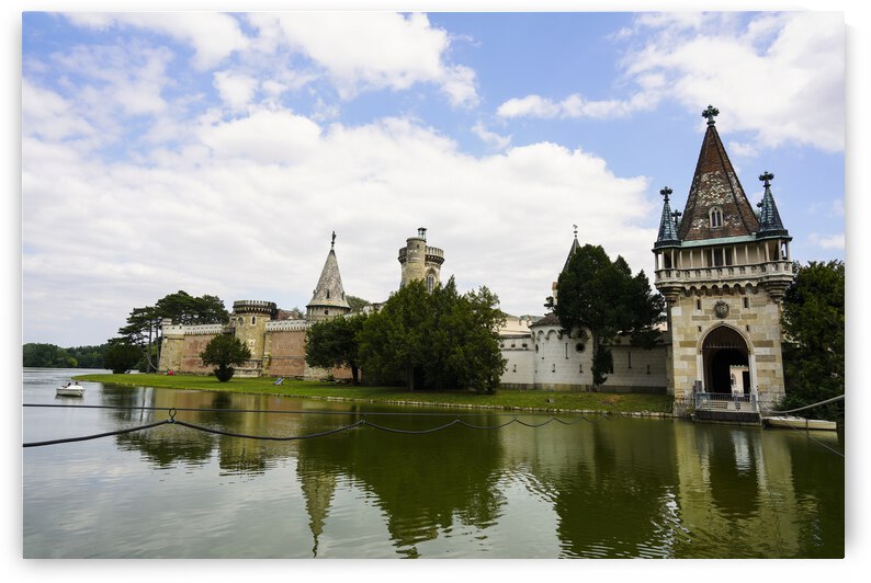 Franzensburg Castle at Laxenburg Castle Park in Vienna Austria by 360 Studios