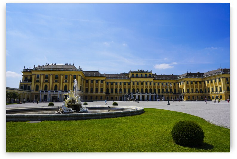 The Summer Palace Schoenbrunn in Vienna Austria 1 of 2 by 360 Studios