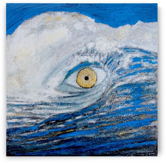Vague avec oeil by Anneda