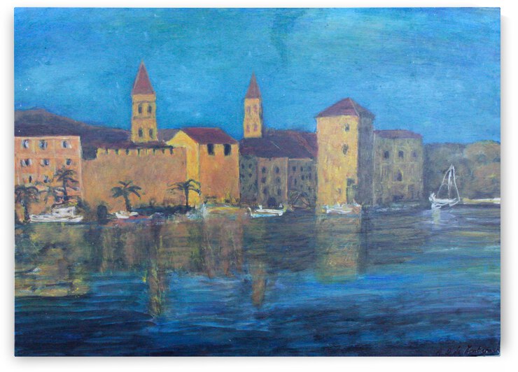 Vue port de mer by Anneda