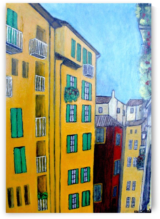 Vue du vieux Nice by Anneda
