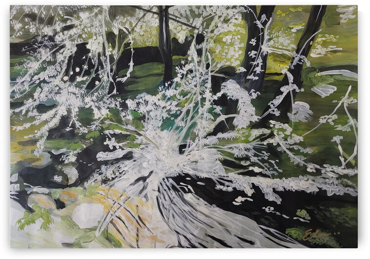 RIVER THROUGH THE MEADOWS by Elizabeth Lee Adeghe