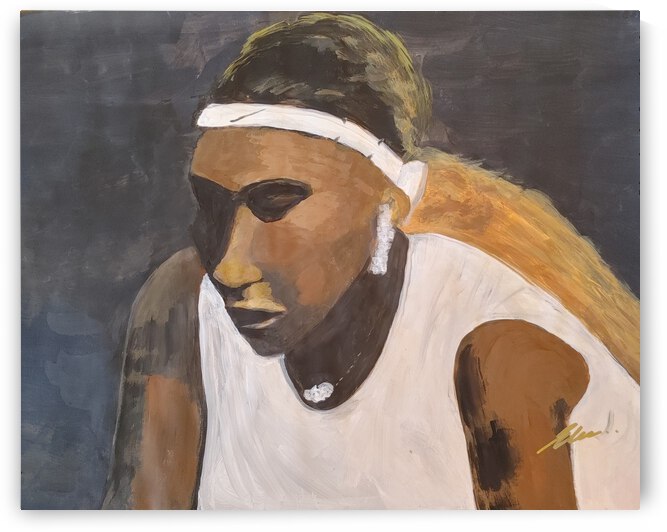 SERENA WILLIAMS by Elizabeth Lee Adeghe