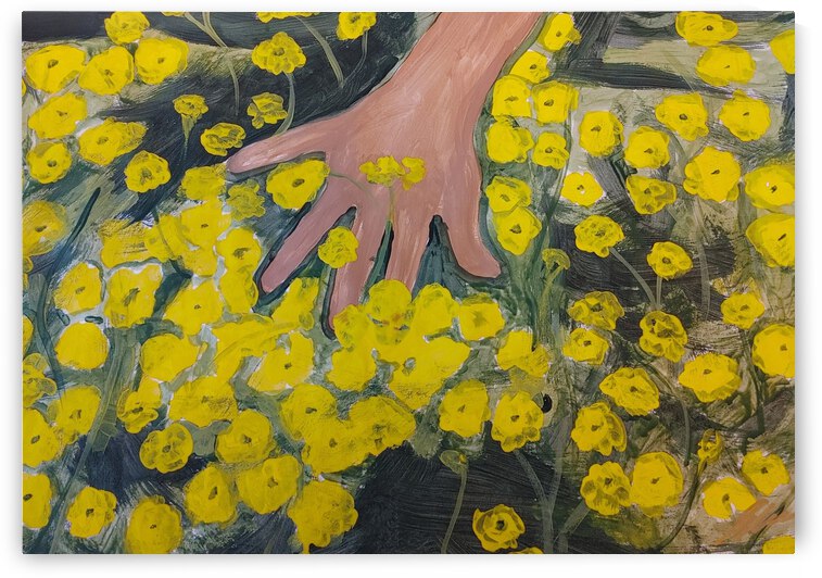 FEELING THE FLOWERS by Elizabeth Lee Adeghe