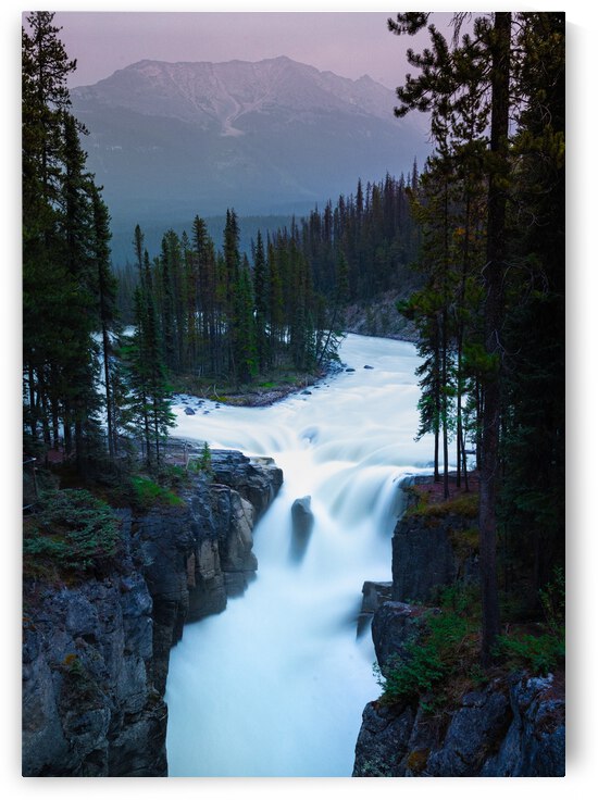 Sunwapta falls by Fabien Dormoy