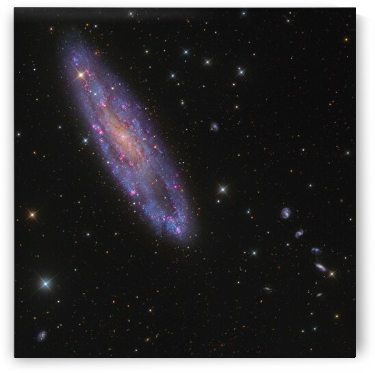 NGC 247 Galaxy & Friends by Hanson Astronomy Photos