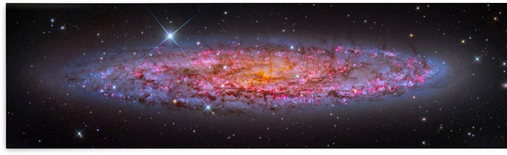 Sculptor Galaxy by Hanson Astronomy Photos