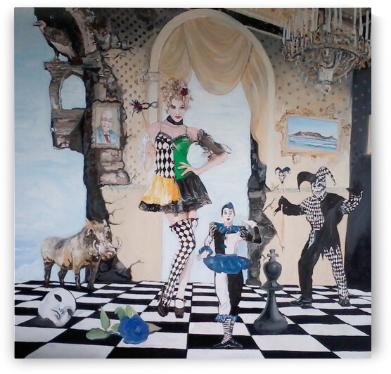 Harlequin ball by Grant Netherlands