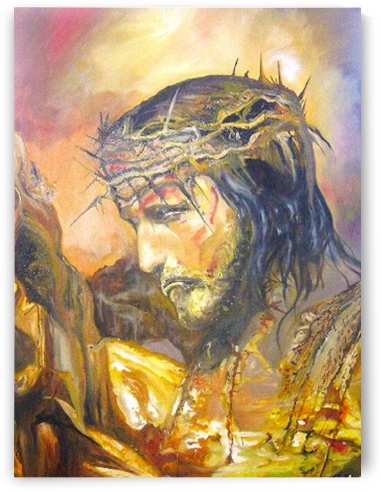 Christ in prayer by Grant Netherlands