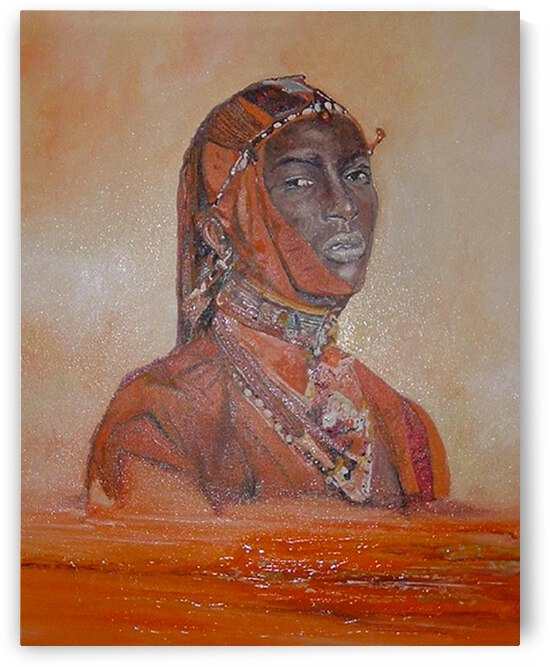 Masai warrior by Grant Netherlands