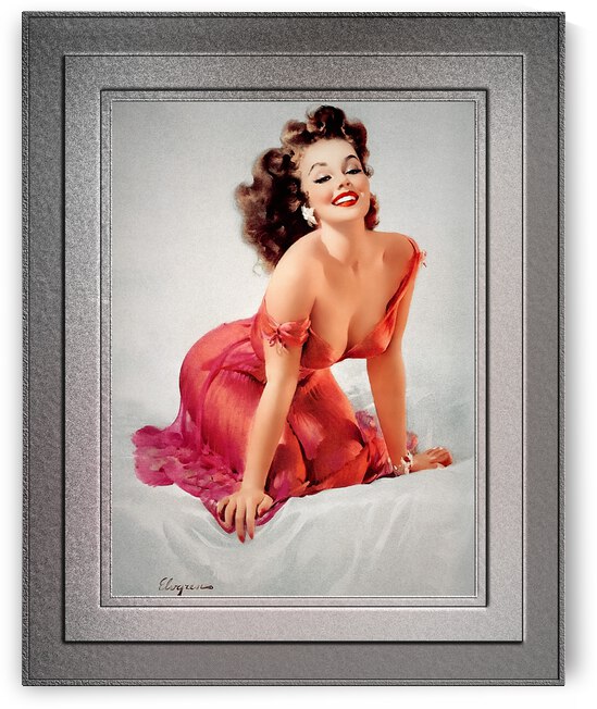 Mimi by Gil Elvgren Vintage Illustration Xzendor7 Art Reproductions by xzendor7