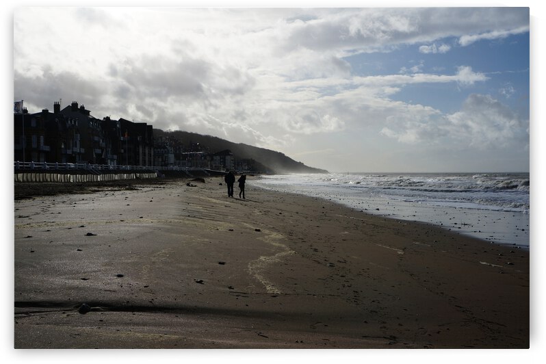 Normandy beach by Cedric Doz