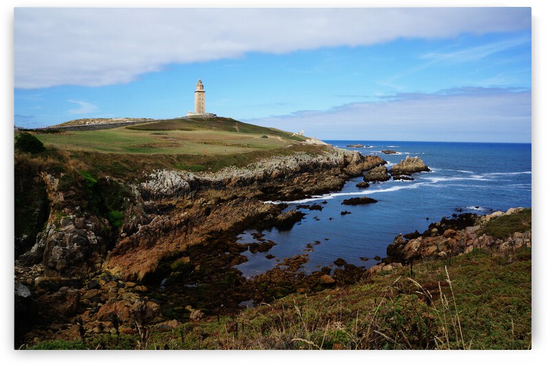 Lighthouse in Spain by Cedric Doz
