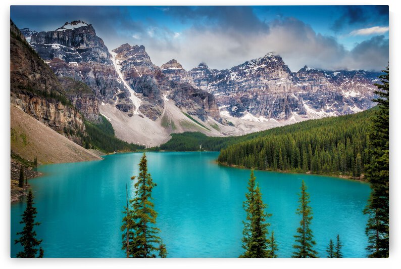 Moraine Lake Lake Louise by Jane Dobbs