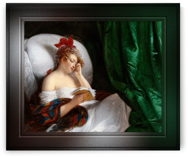Le Reveil by Aimee Brune-Pages Classical Xzendor7 Old Masters Reproductions by xzendor7