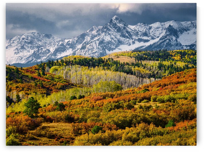 Mount Sneffels in autumn by 1x