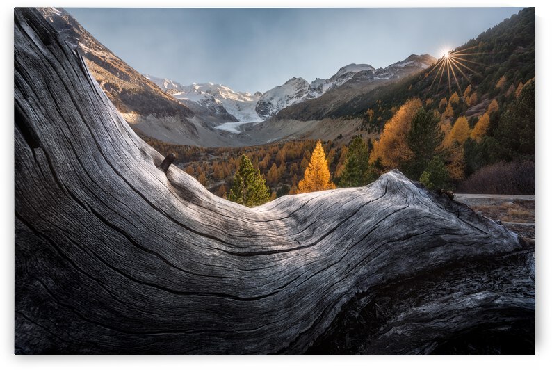 Autumn on the Glacier by 1x