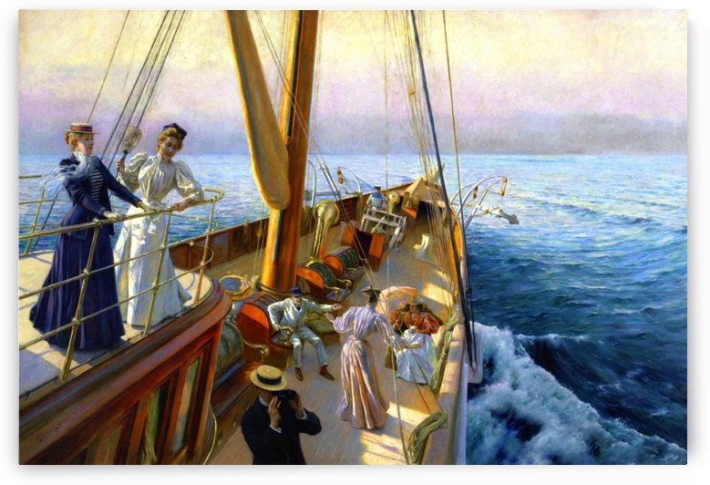 Yachting in the Mediterranean by Julius LeBlanc Stewart