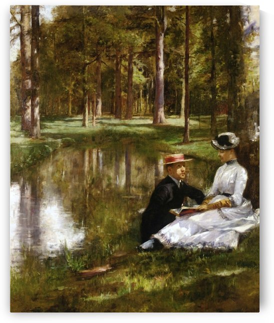 Reading by Julius LeBlanc Stewart