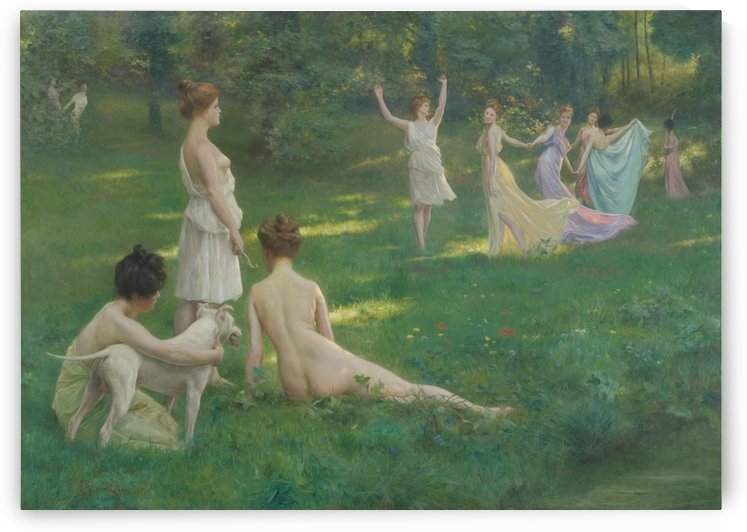 Les chasseuresses by Julius LeBlanc Stewart