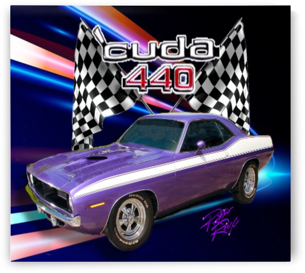 70 CUDA 440 by Rikki Rocx Designs