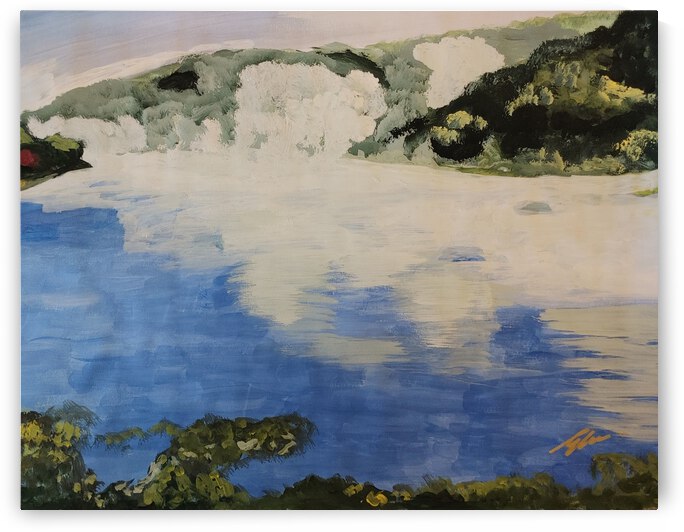 THE LAKE by Elizabeth Lee Adeghe