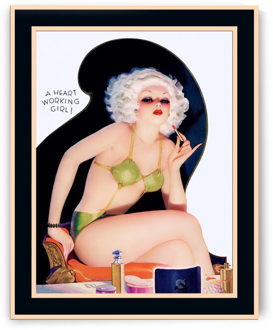 A Heart Working Girl by Enoch Bolles Classic Xzendor7 Old Masters Reproductions by xzendor7