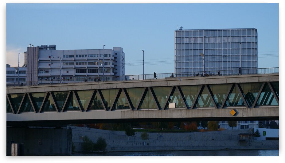 Bridge in Basel by Cedric Doz