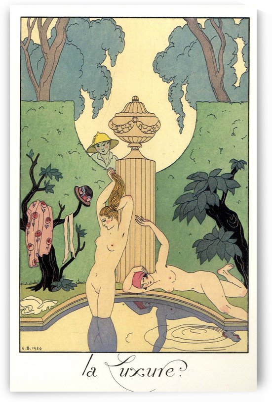 La Luxure Vintage Poster 1924 by VINTAGE POSTER