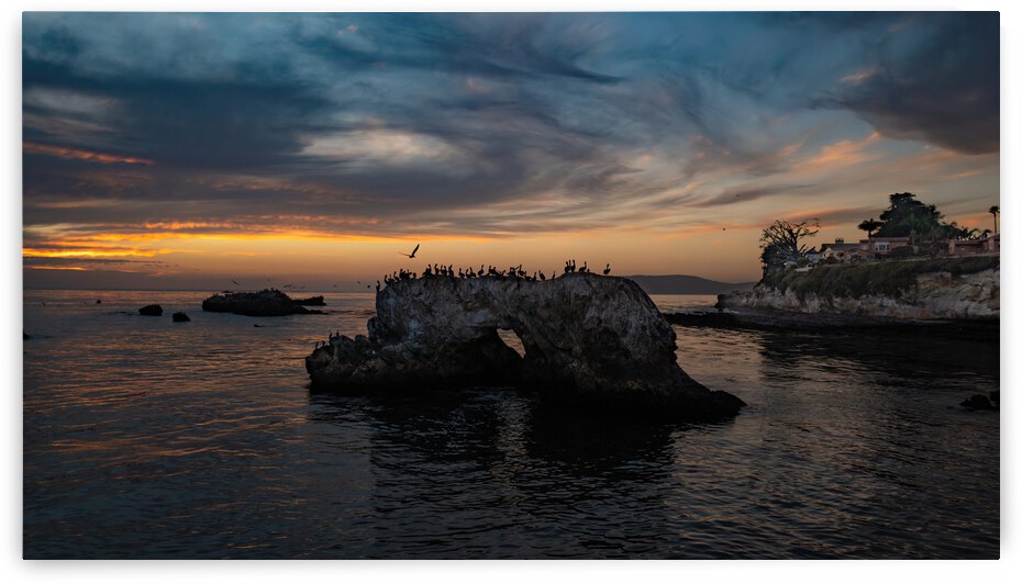 Shell Beach Sunset by dronesey