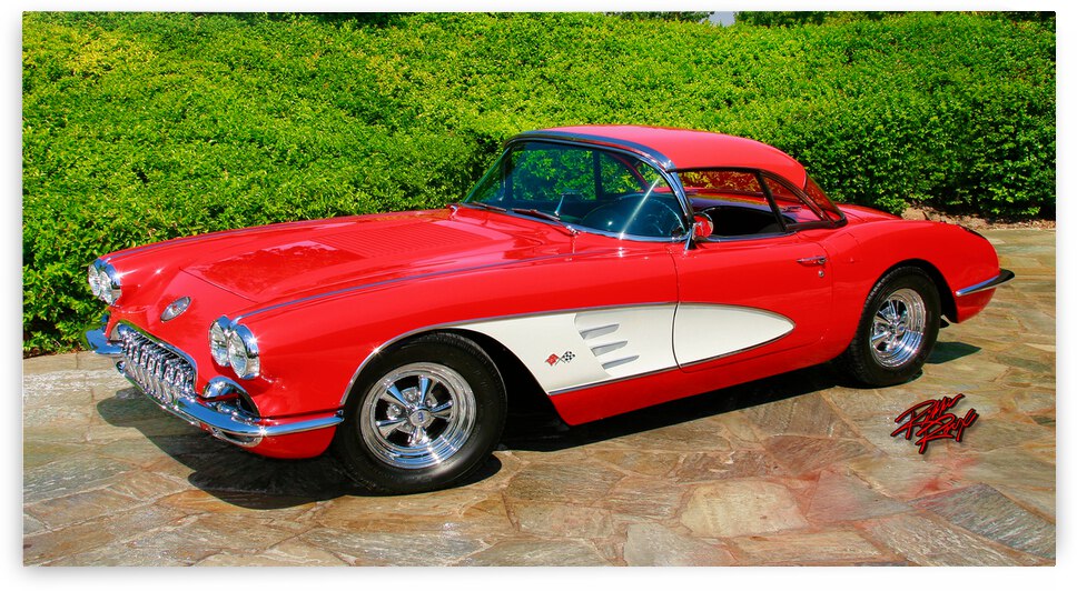 58 Vette  Classic by Rikki Rocx Designs