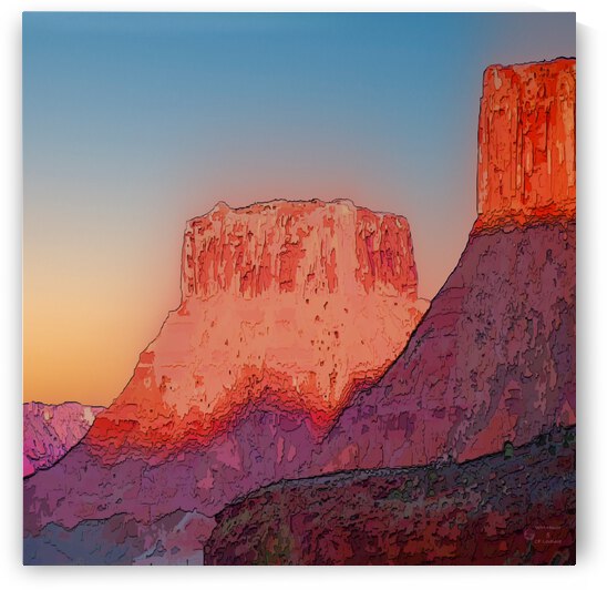 Dos Mesas by ArcheanArt